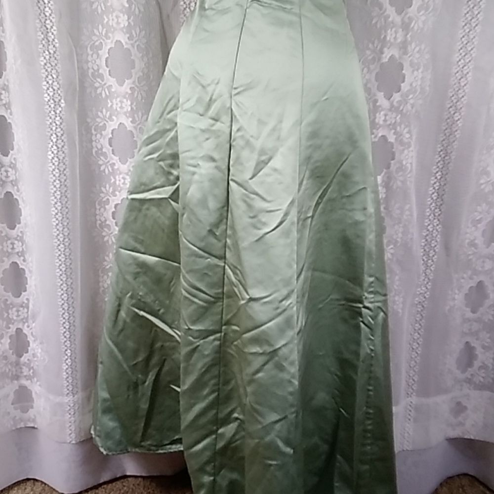 SAGE GREEN DAVID'S BRAND DRESS SIZE 2 - Picture 11 of 16